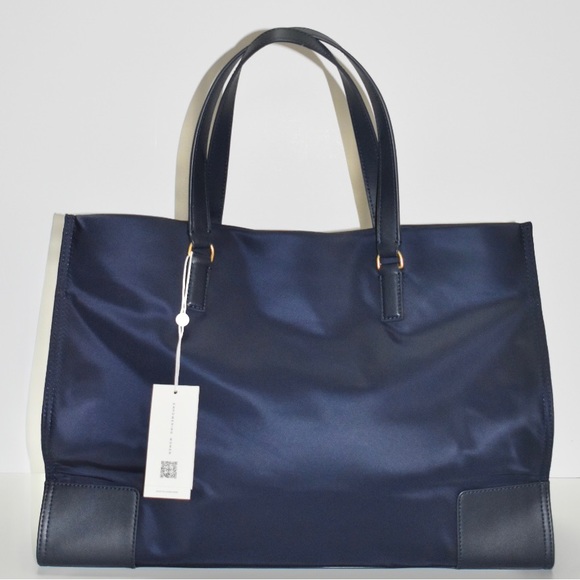 NWT TORY BURCH ELLA NYLON TOTE BAG - Picture 5 of 8